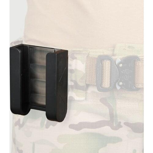 PPT Compact Design Gun Tactical Shell Holder Accessories Nylon Tactical Belt Clips Black Tan for Outdoor Shooting GZ7-0077