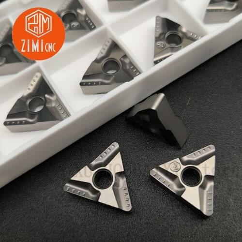 TNMG160404R-VF/TNMG160408R-VF metal ceramic blade processing steel parts TNMG332 triangle slotted CNC blade outer circle blade