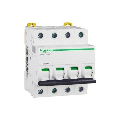 IC65N 4P C50A A9F18450 4P | 50A | C | 6KA IC65 miniature circuit breaker