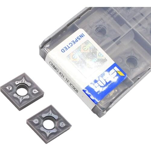 CNMG120404 TF IC907 IC908 External Turning Tools CNMG120404 Carbide insert Lathe cutter Tool Tokarnyy turning insert