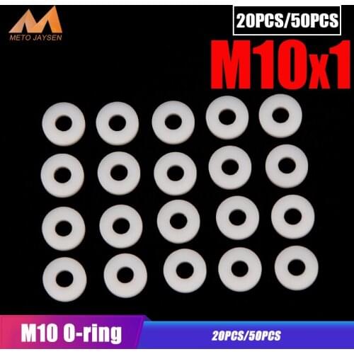 High Pressure PTFE M8 M10 O-Ring Gasket Air Seal Sealing for Mini Gauge Quick Fittings Coupler Socket