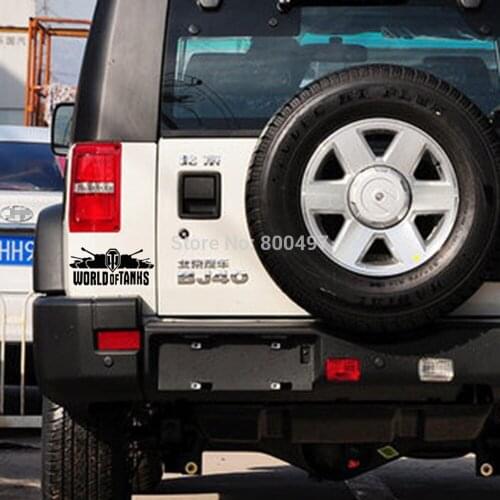 10 x Newest Design World of Tanks Reflective Creative Auto Decal Cartoon Car Sticker Bumper Body Decal Creative Pattern Vinyl