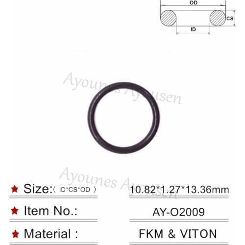 20unit-100unit wholesale orings seal 10.82*1.27mm for fuel injector repair kits AY-O2009