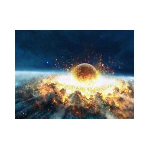 Diamond Painting Space Planet Landscape DIY 5D Diamond Embroidery Sale Full Set Rhinestone Cross Stitch Home Decor
