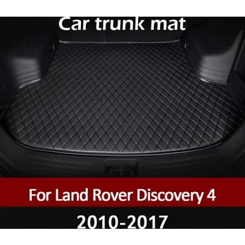 MIDOON Car trunk mat for Land Rover Discovery4 2010 2011 2012 2013 2014 2015 -2017 cargo liner carpet interior accessories cover
