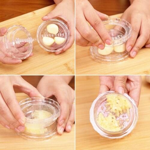 Garlic Grinder Press Gadget Ginger Nut Cracker Crusher Kitchen Tool Garlic Press Chopper Garlic Slicer Cutter