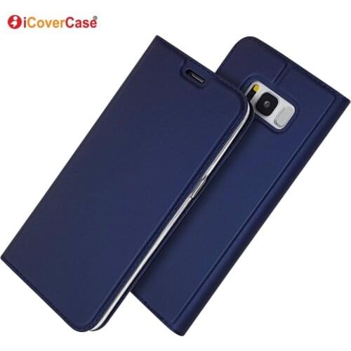 For samsung s8 plus case ultra-thin magnetic pu leather wallet flip stand case cover for samsung galaxy s8 plus case cover