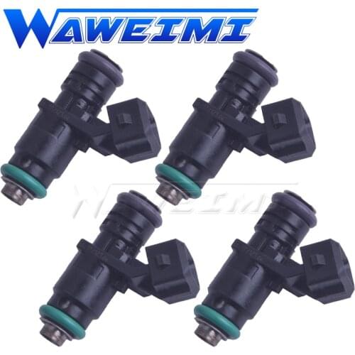 WAWEIMI 4x Fuel Injector Nozzle OE 16600-9398R For Renault Duster 2.0L Good Quality Car Accessories 166009398R