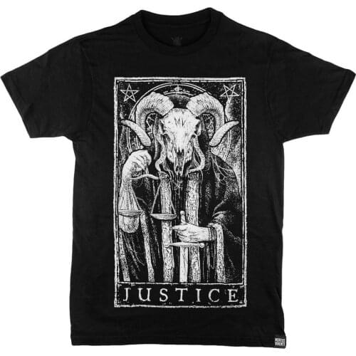 Justice Tarot Card T Shirt