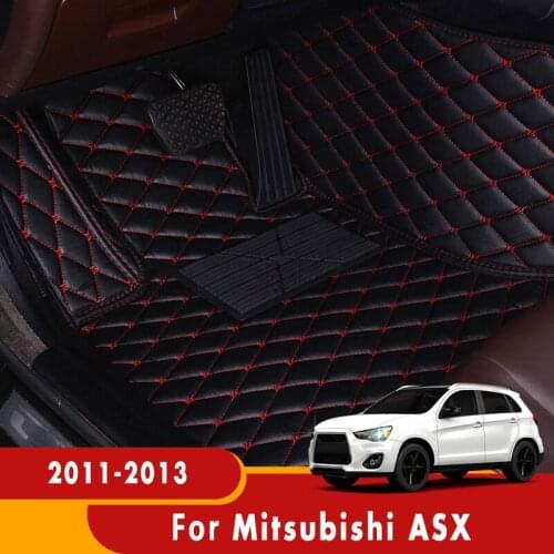 For Mitsubishi ASX 2013 2012 2011 Car Floor Mats Custom Carpets Rugs Auto Interior Accessories Foot Pads Protecter Decor