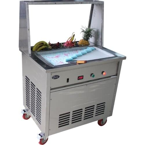 Multifunctional fried ice cream machine