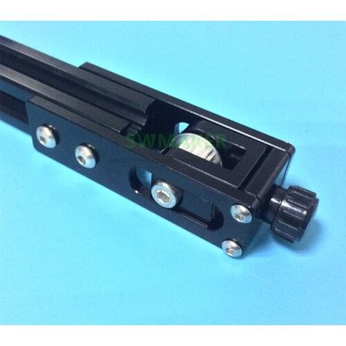 1set upgrade anodized aluminum X axis belt tensioner set for Tronxy X3 3D printer 2020 Aluminum Profile