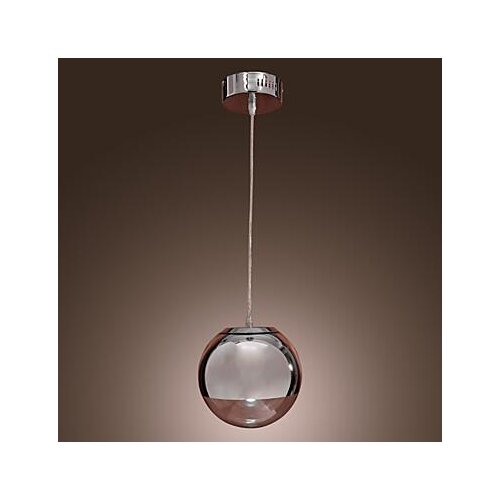 Pendant Light Contemporary Globe Chrome Feature for Mini Style Metal Dining Room pendant light 110-240v free Shipping