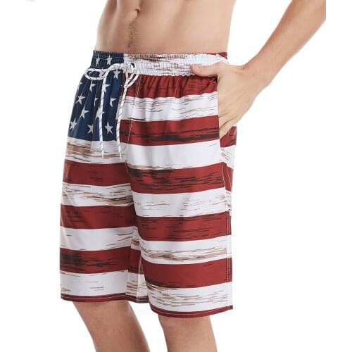 JAYCOSIN Independance Day Causal Trousers Pocket Shorts Cargo short men Men shorts Loose men clothing free shipping Trousers