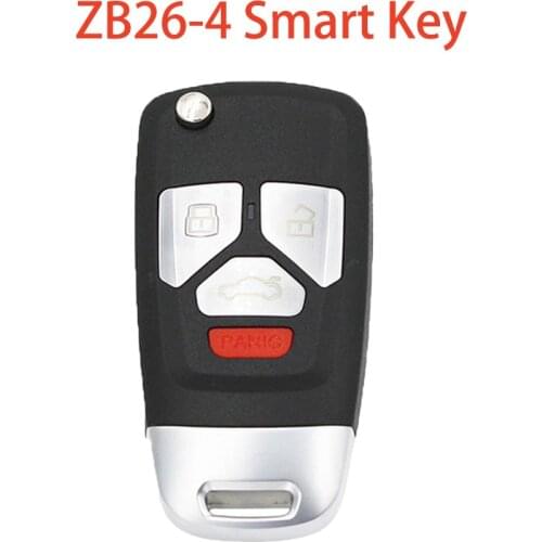 Okeytech KEYDIY ZB26-4 Universal Smart Key KD Programmer For KD-X2 Car Key Remote Replacement Fit for More than 2000 Models