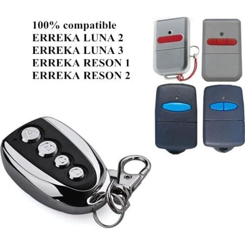 Erreka Garage Door Remote Control For Erreka Luna2/3 Erreka Reson 1/2 Door Opener 433MHz