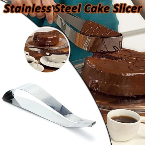 Cake Slicer cake cutter Stainless Steel Pie Fondant Dessert Bread Pastry Divider tools Slicer Cutter Slice Knife Kitchen Gadget