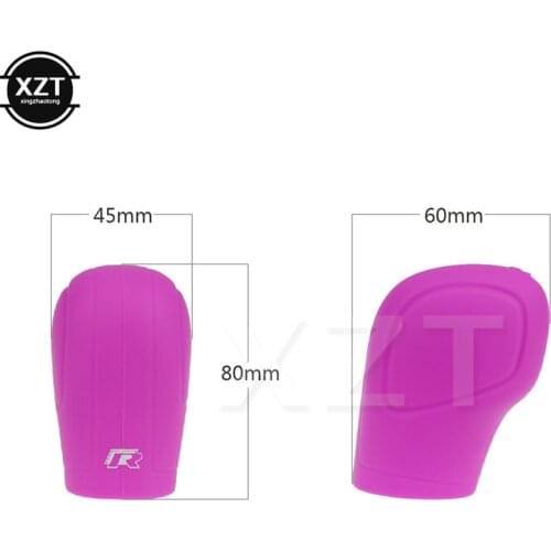 Gear head Shift knob silicone cover handbrake cover case for VW Golf 6 GTI DSG Jetta Tiguan POLO BORA Passat B7 Tiguan Touran