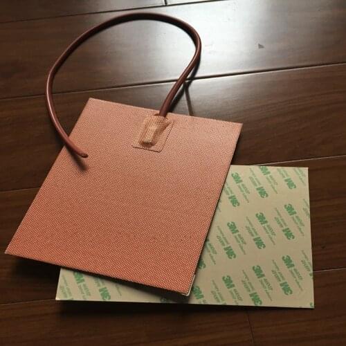 Pizza Hot Food Delivery Bag Heating Element Silicone Heater 12" x 12'' 120W 12V Electric heating Industrial Heater