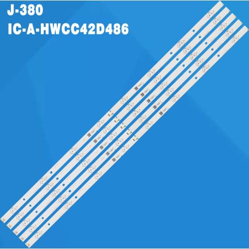 LED Backlight Strip For Pana sonic TC-43DS630C TC-43SV700B TH-43C410K TX-43ESW504 TC-43ES630B TC-43FS630B IC-A-HWCC42D486