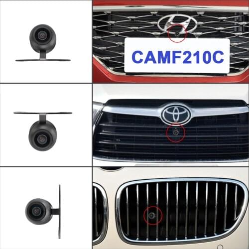 Universal mini front view camera170HD Horizontal angle front camera Fireproof bellowswith PAL NTSC switch frontview camera