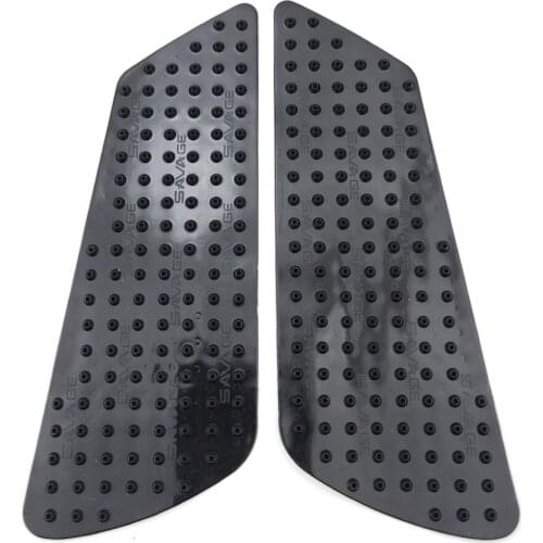 For YAMAHA MT10 MT-10 2016-2017 Motorcycle Tank Traction Pad Side Gas Knee Grip Protector Anti slip sticker 3M Black