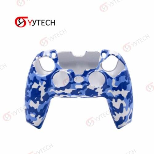 YYTECH Gamepad Protective Housing Cover Skin Silicon Case for PS5 Controller Accessory