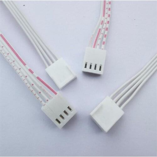 2510 Pitch 2.54mm Red And White Cable, Terminal Cable, Power Cable, Data Cable, Network Cable 2p3p4p5p Customer Design Diy Elec