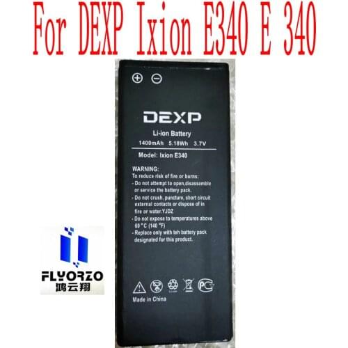 High Quality 1400mAh Ixion E340 Battery For DEXP Ixion E340 E 340 Mobile Phone