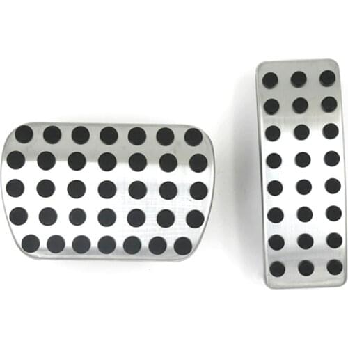 Stainless steel Car Pedal Pads Cover For Mercedes Benz A B CLA GLA GLE ML GL R W164 W166 X156 X164 X166 2012 - 2015