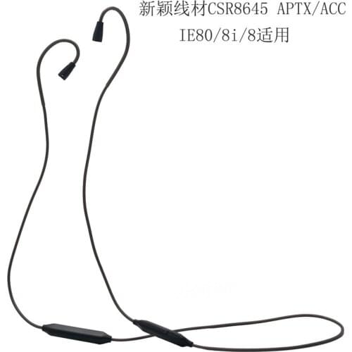 CSR8645 Bluetooth-compatible earphone wire APTX for IE80/8i/8