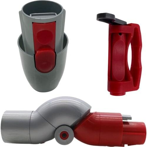Trigger Lock and Bottom Adapter for Dyson V7 V8 V10 V11 Quick Release Tool Top Adapter 967762-01 Vacuum Attachments