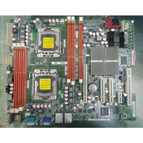 Original motherboard ASUS Z8NA-D6C LGA 1366 DDR3 24GB RDIMM 48GB USB2.0 VGA used Desktop motherboard