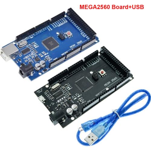 MEGA2560 MEGA 2560 R3 (ATmega2560-16AU CH340G) Board Development Board MEGA2560 With USB Cable For Arduino