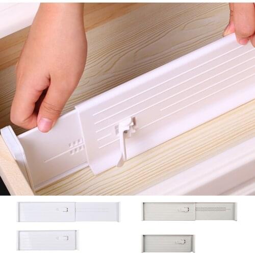 Adjustable Drawer Divider DIY Storage Shelves Household Partition Board Space-saving Division Tools Closet Wardrobe Separator