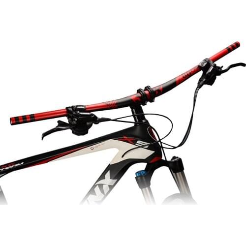 MTB Bicycle Handlebar 720mm 780mm 31.8mm DH Downhill Racing Swallow Shaped Mountain Bike Handle Bar for Cycling Bike Parts