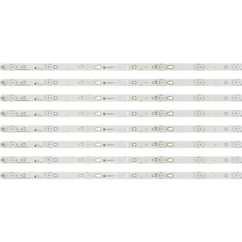 8pcs LED Strip For 55US5800 55US57 T0T_55D2700_UD_8X7_3030C_V1 55HR330M07A2 V0