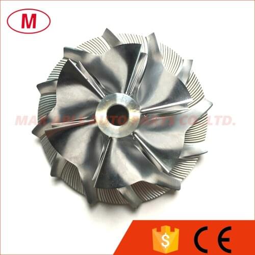 TD05H 155G6 47.05/68.01mm 6+6 blades High Performance Turbo Billet compressor wheel/Aluminum 2618/Milling wheel for 49378-01642