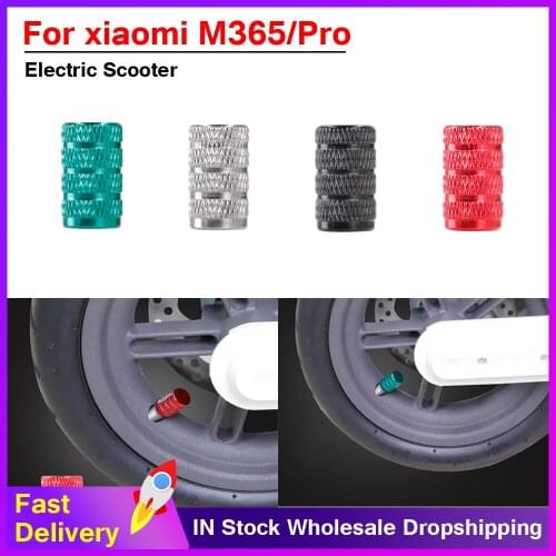 Universal Aluminium Alloy for xiaomi M365 M365 Pro Gas Nozzle Cap Bicycle Cap Wheel Tire Covered Car Truck Tube Tyre Accessories