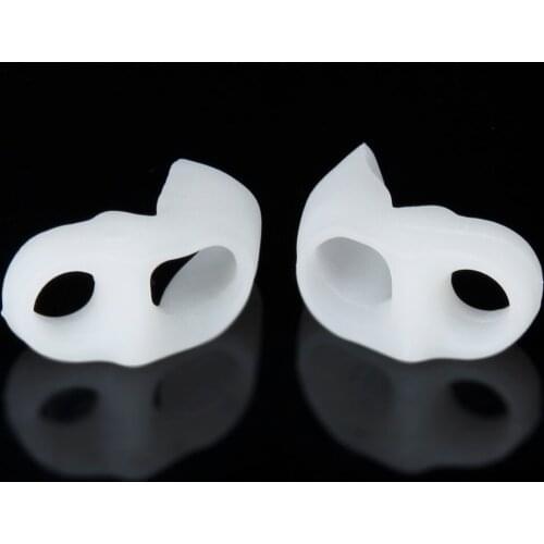 2 Gel Silicone Toe Separator Straightener Alignment Bunion Protector Pain Relief