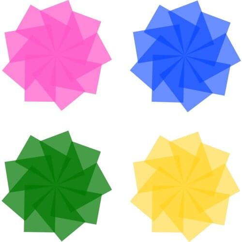 9PCS 30 * 20cm Photography Light Color Filters Set Transparent Light Gel Sheet for Studio Photography Portrait Video Shooting