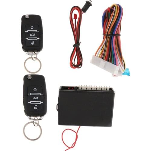 Car Remote Central Kit For Retrofit Set 12v Universal Car Remote Lock Unlock Kit