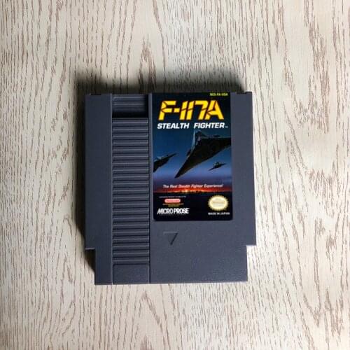 F-117A Stealth Fighter - 72 pins 8bit game cartridge