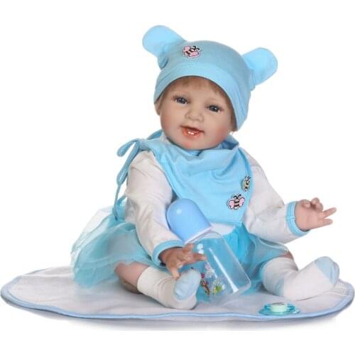 22inch 55cm bebes doll Doll babies Toy Gift for Children adorable clothes realistic great dolls fashion and lovely best toy