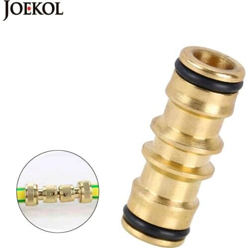 Brass Quick Hose Pipe Joint Connector Male to Male 1/2" Garden Pipe Extension Whosesale 4.6mm x 1.8mm