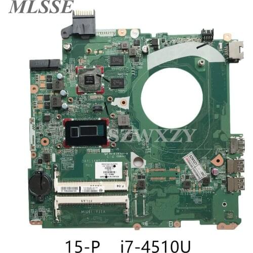 For HP 15-P Laptop Motherboard DAY11AMB6E0 766472-001 766472-501 766472-601 i7-4510U DDR3 GT 840 2GB Full Tested