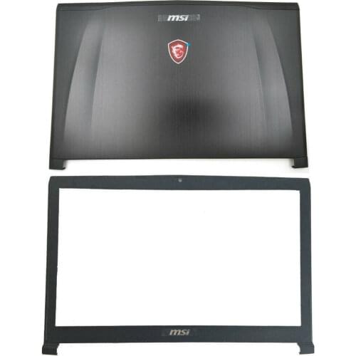 New MSI GE72 6QD GE72 6QE GE72 6QF MS-1792 MS-1795 LCD Back Cover & Front Bezel MS-1792 MSI MS-1795 Apache Pro