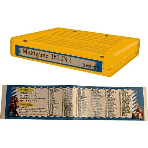 NEW 161 in 1 Multi Games For SNK NEOGEO Module Catridge MVS AES Kit Vintage Retro Classical