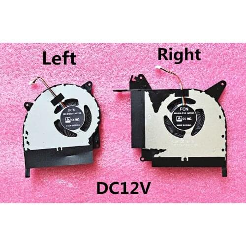 New Original Laptop/Notebook CPU/GPU Cooling Fan For Asus ROG Strix RTX GL704 GL704GW S7C DFSCK22115181C FL2F FL2D DC12V 4pin