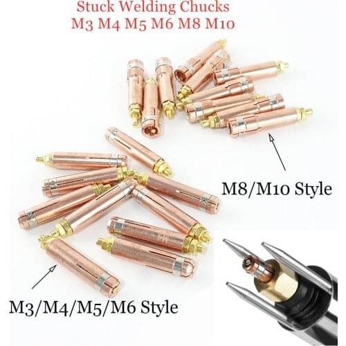 Stud Welding Chuck Collet M3 M4 M5 M6 M8 M10 for Stud Welding Grip